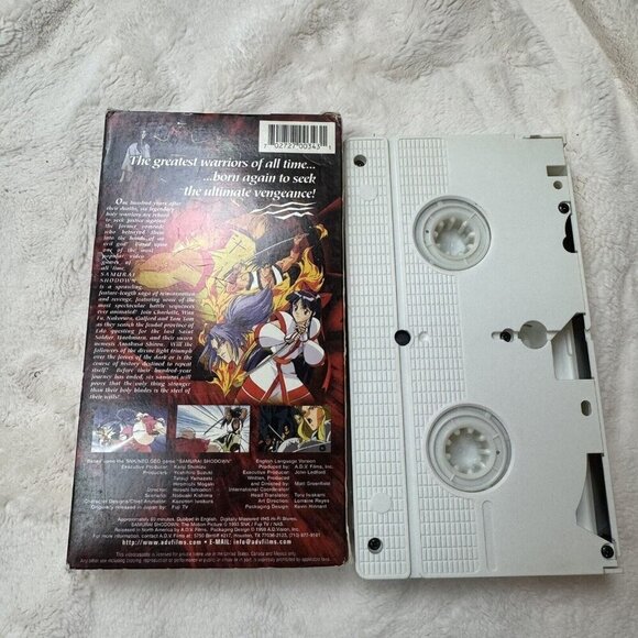 Samurai Showdown Movie VHS 1998 The Motion Picture Vintage - Picture 3 of 3